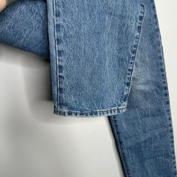 Levi's Women's Medium Wash Middy Straight Single "R" Jeans *ALTERED* Size 31‎ - Picture 10 of 10